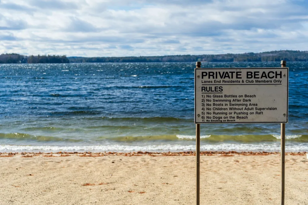 Privatising the Beach