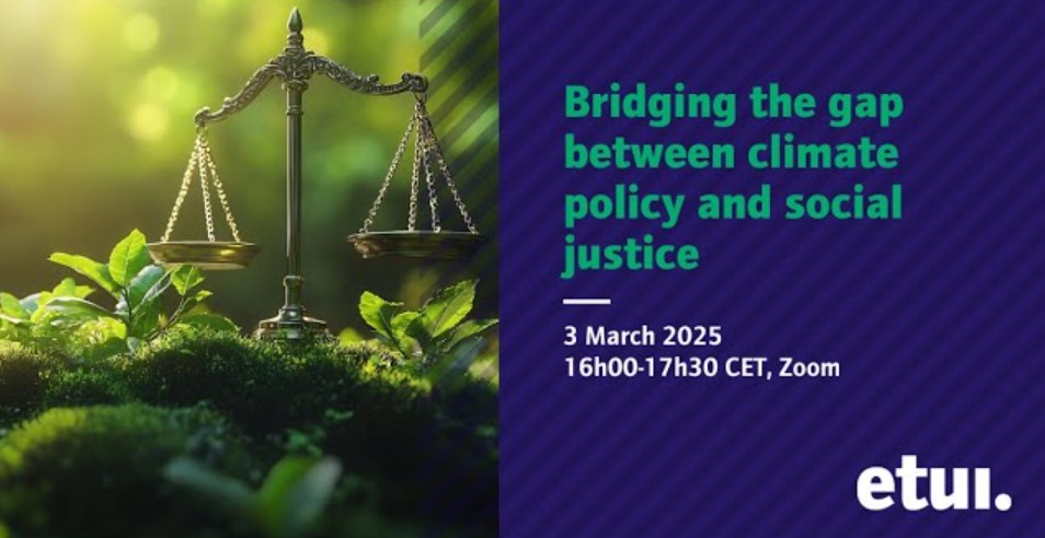 Bridging the gap between climate policy and social justice