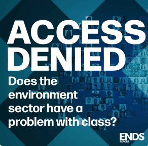 Does the environment sector have a problem with class?